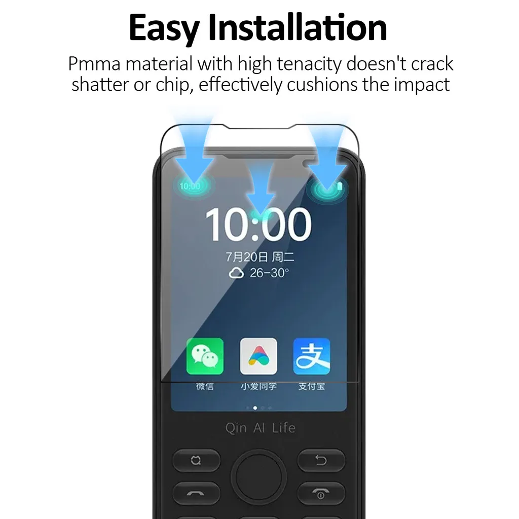 1-3PCS HD Tempered Glass Protective Film For Xiaomi Qin F221/F21 Pro PLUS/Qin F22 Pro Screen Protector Film Guard Shield Glass
