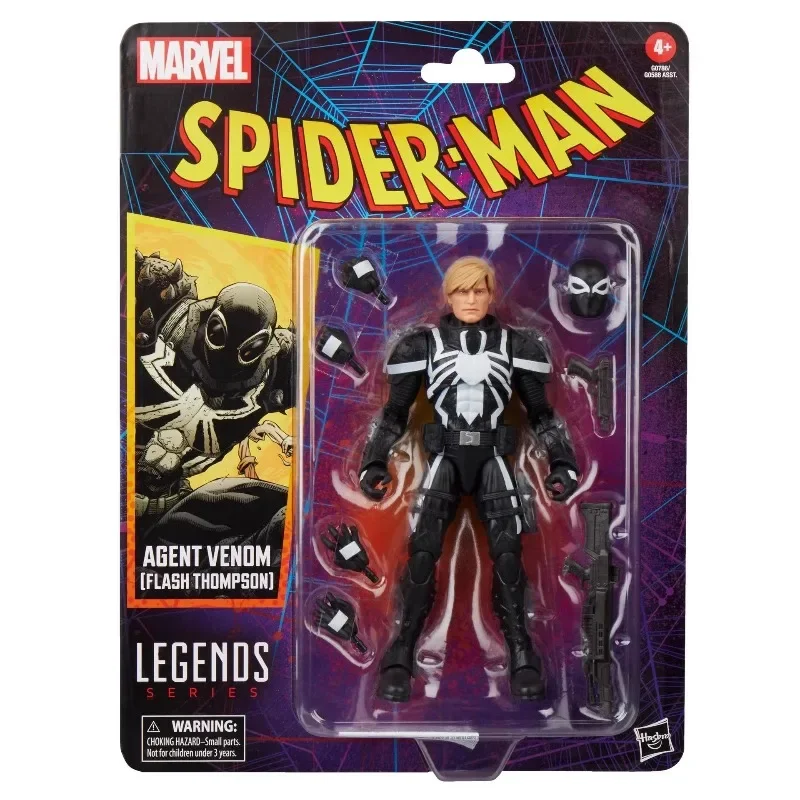 Hasbro Original Marvel Legends Spider-Man Agent Venom Kaine Action Figure Toys for Boys Girls Gift Collectible Model Ornaments