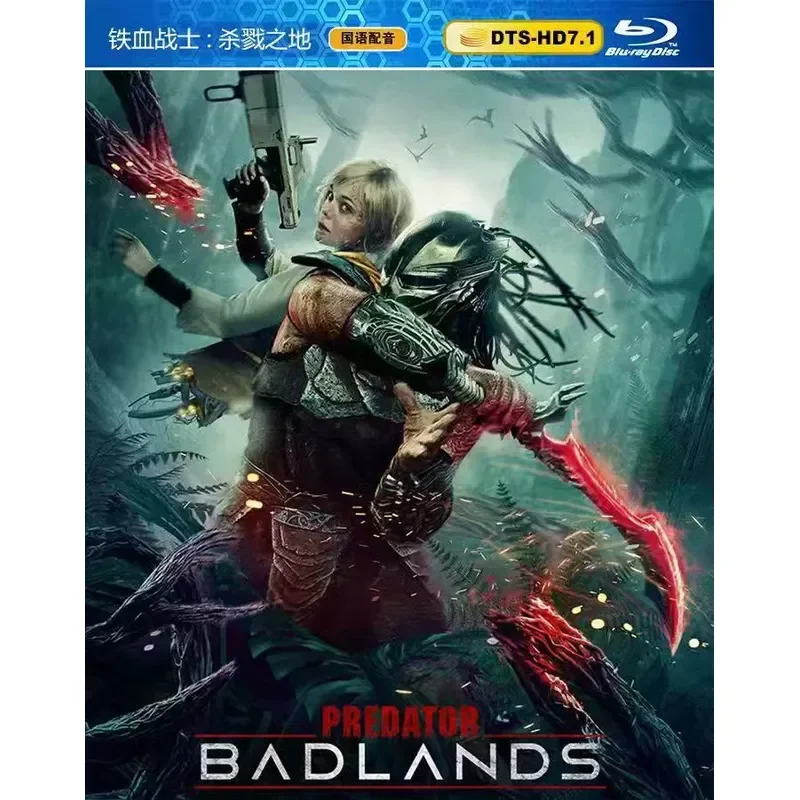 New Ultra Clear Blu-ray Movie Predator Killing Land Sci-Fi Action Thriller Film