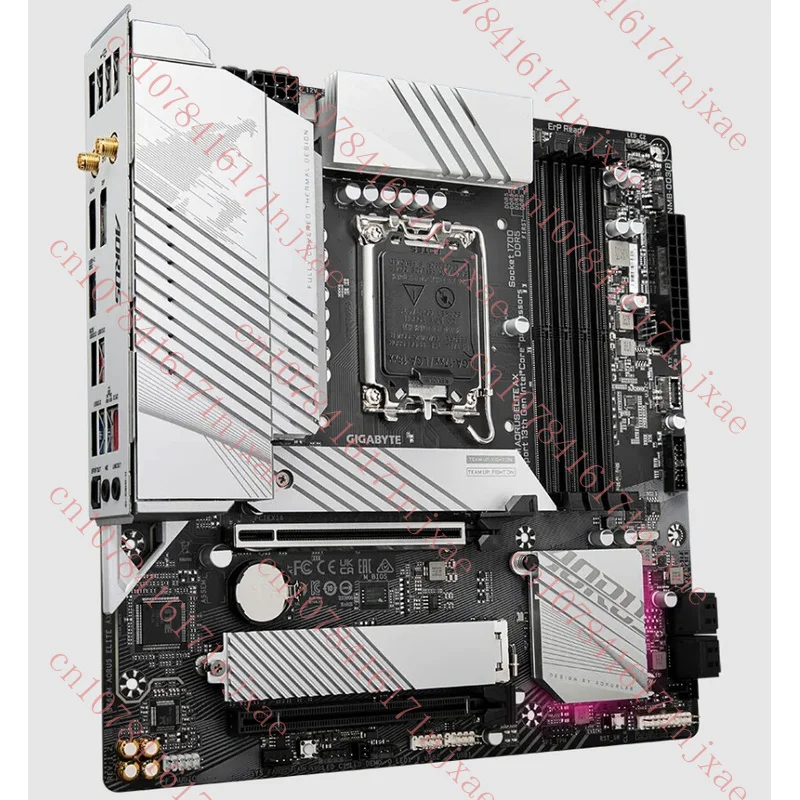 Para placa base GIGABYTE B760M AORUS ELITE AX LGA1700 Intel B760 M-ATX con DDR5.