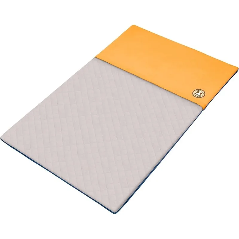 

Original Reusable Cage Liner – Orange Fleece Bedding with Burrowing Pocket – Extra Absorbent Bamboo Core & Waterproof Bottom – F