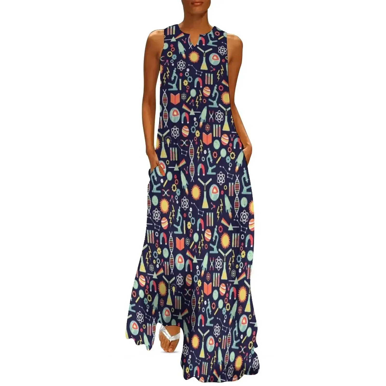 

Science Studies Long Dress Dress vintage evening dress women dresses for womens 2025 chic and elegant woman