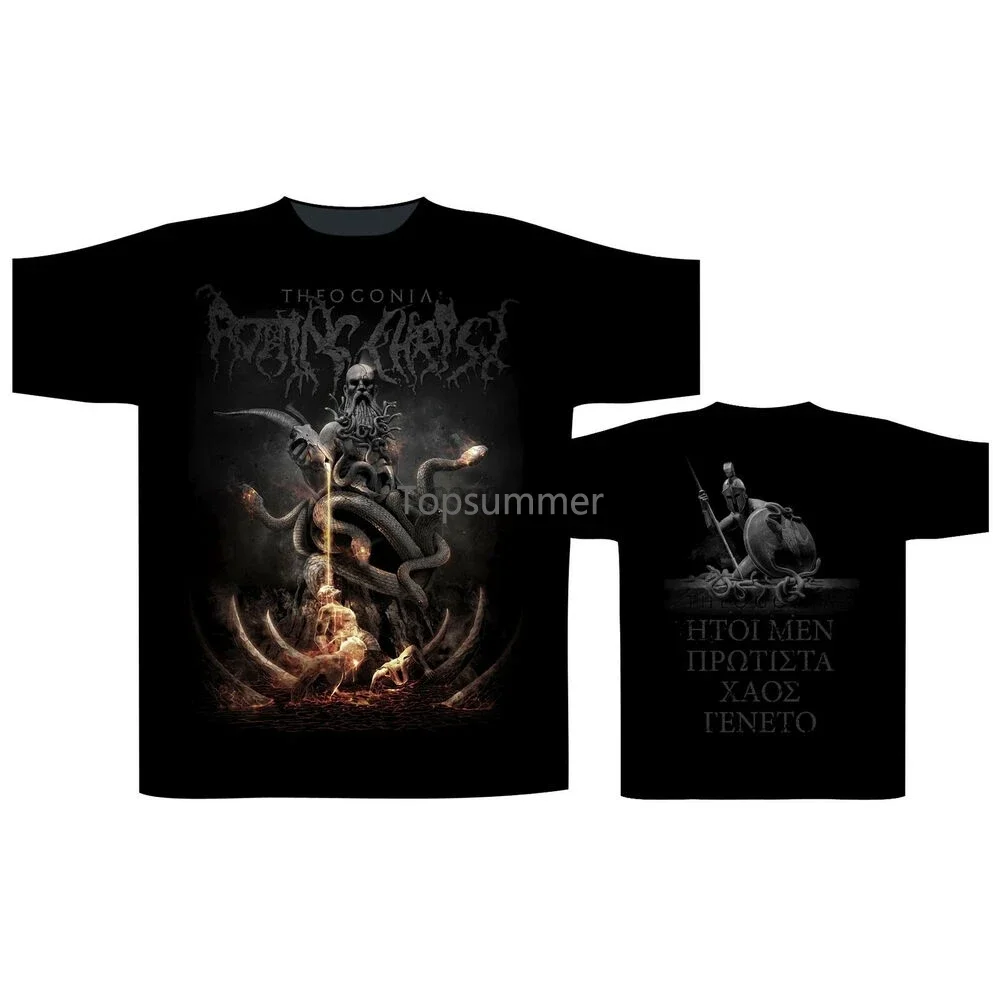 

Rotting Christ Theogonia Shirt S M L Xl T-Shirt Black Metal Band Tshirt New