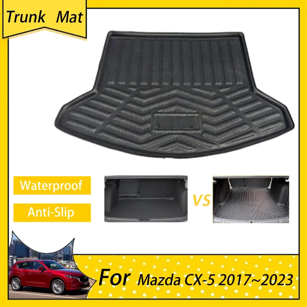 

Car Trunk Mats for Mazda CX-5 CX 5 CX5 KF 2017~2023 Accsesories Suzuki Across Waterproof Rear Boot Cargo Carpet 2018 2022 2021