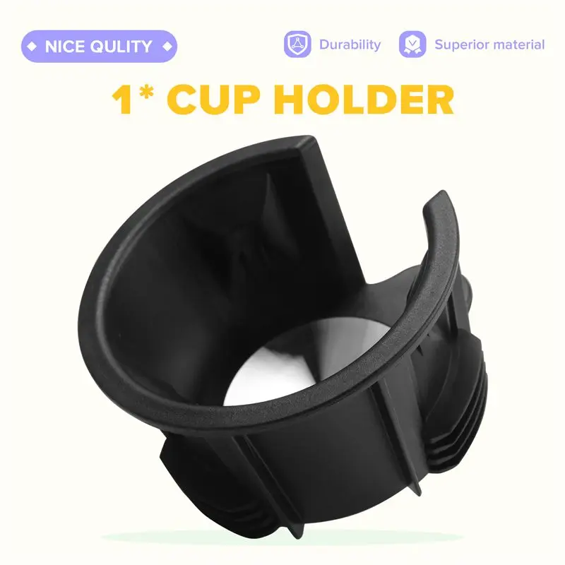 A67K-Car Cup Holder Insert For Land Rover L322 L405 LR3 LR4 Range Rover L322 L405 LR087454