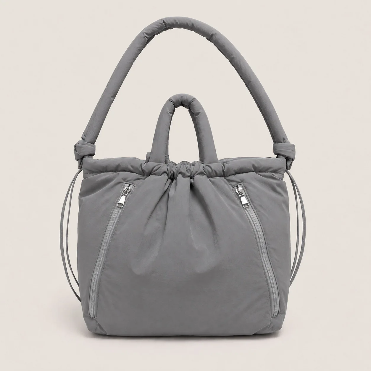 2026 NEW Women's Bags Nylon Quilting Shoulder Bag Cotton Padded Handbags Down Quilted Shopping Tote Drawstring Crossbody Bag