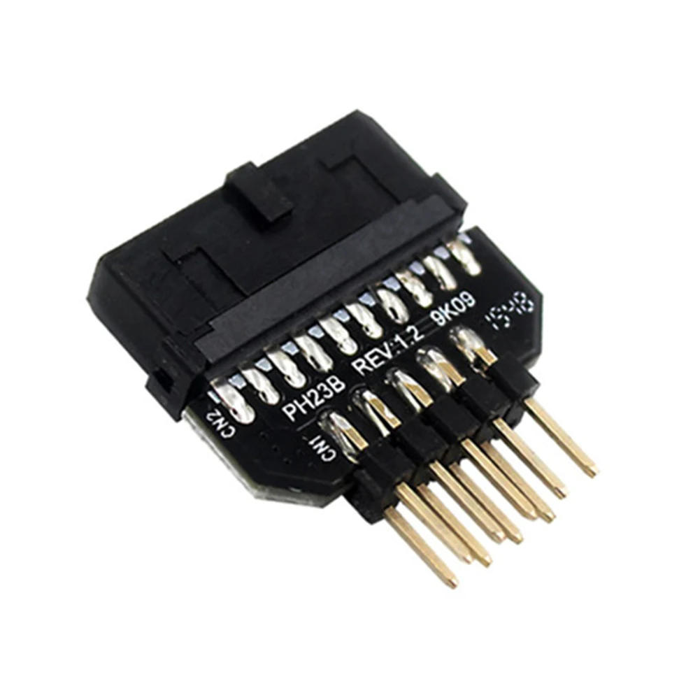 USB 3.0 20-Pin to USB 2.0 9-Pin Adapter Male to Female Female to Male Converter Computer Replacement Parts