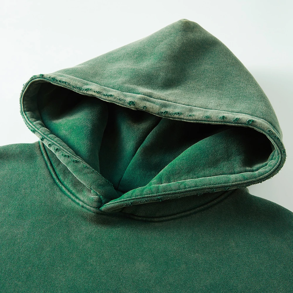 Autumn and winter washed retro hoodie men's fleece hooded men's hoodie unisex hoodie