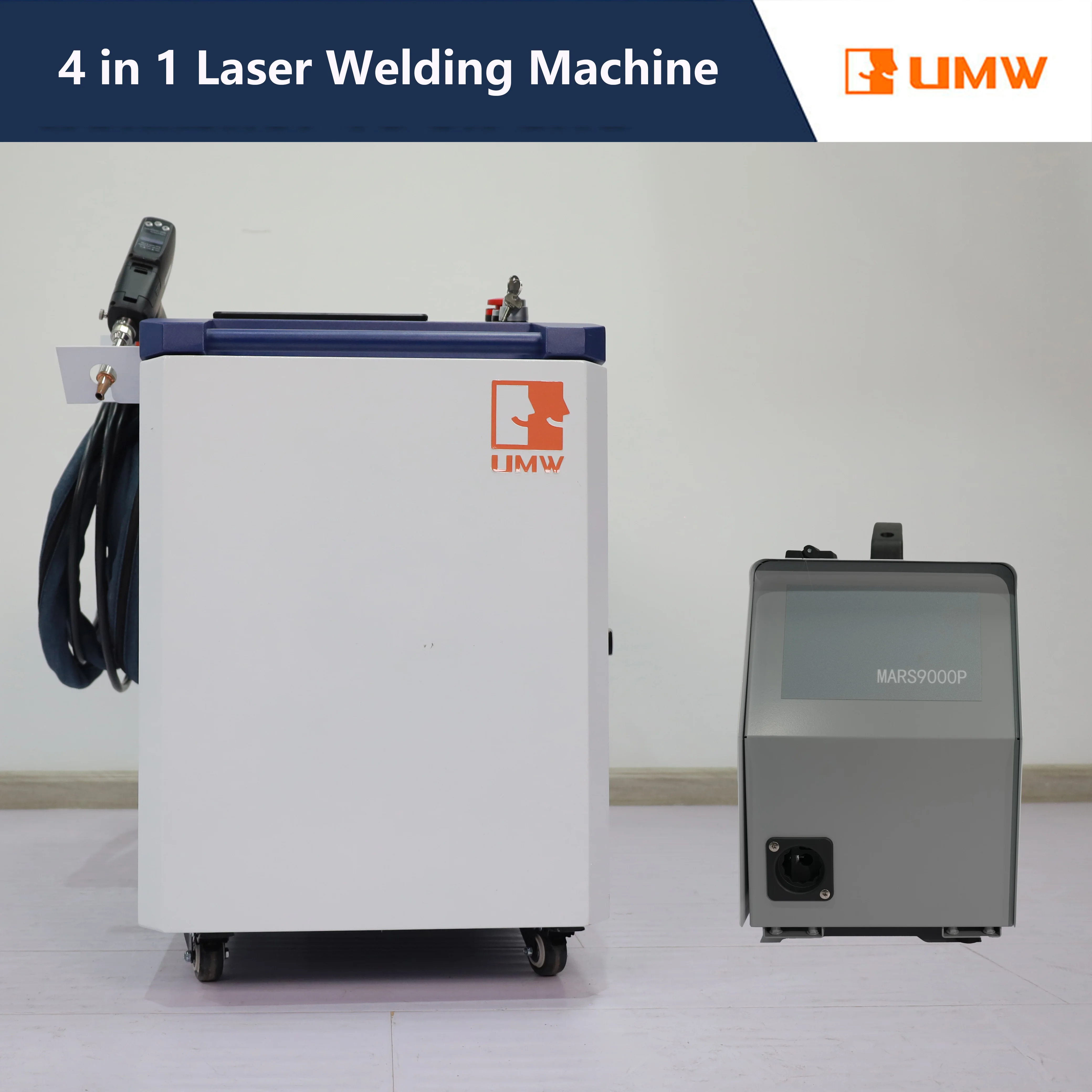 4-in-1 Water-Cooled Fiber Laser Welder 1500W 2000W 3000W Handheld Welding Machine with Cutting Cleaning Welding for metal