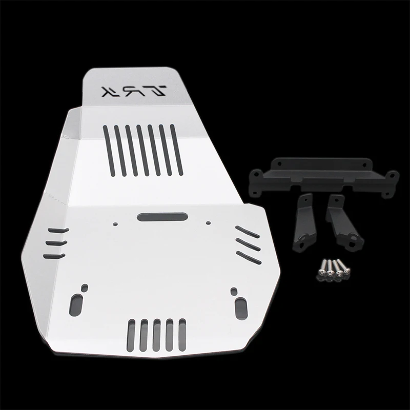 TRK502 TRK520X Aluminum Skid Plate Engine Guard Chassis Protection Cover Fit For Benelli Jinpeng TRK 502 502X Accessories