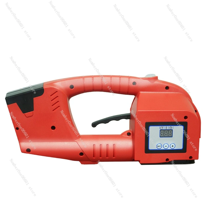 

Automatic Portable Electric Baler PET Plastic Steel Belt PP Belt LCD Screen Automatic Packing Machine