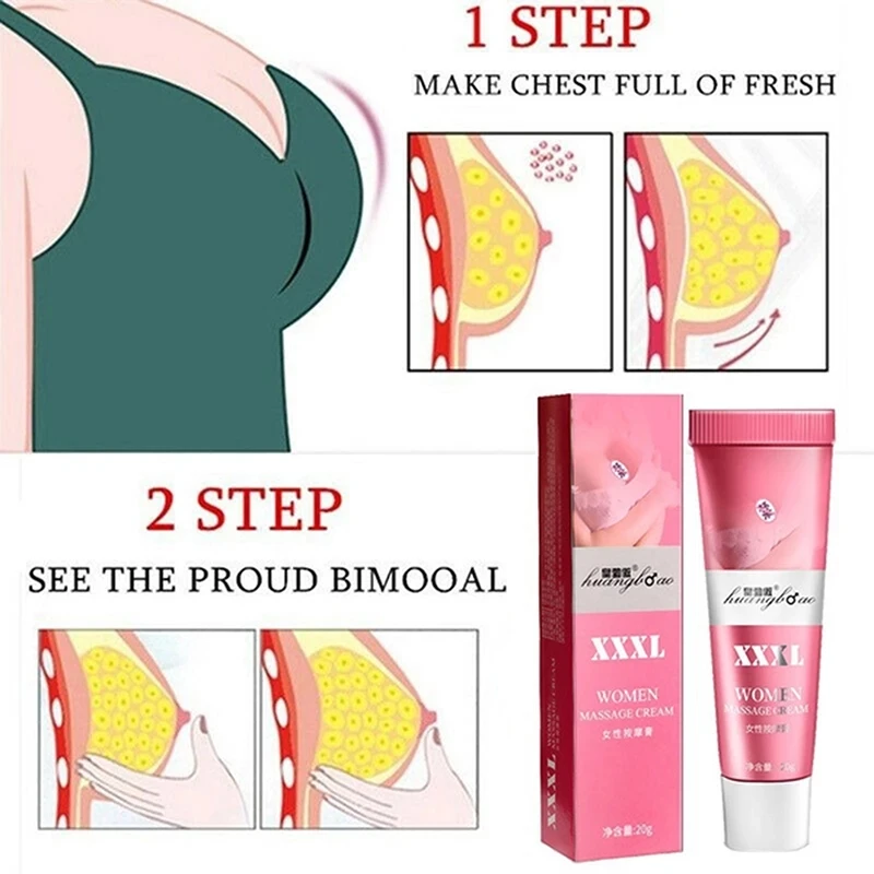 20ML Breast Enlargement Cream Chest Enhancement Elasticity Promote Female Hormone Breast Lift Firming Massage Up Size Bust Care