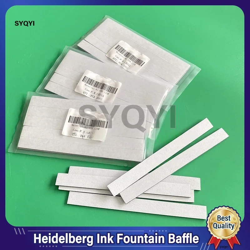 Heidelberg Ink Fountain Baffle Double Sided Offset Printing Brush Machine Ink Stopper Sponge Strip Adhesive Ink Fountain
