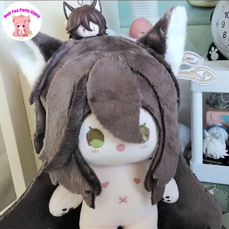 

Плюшевая кукла-скелет Tingyun Honkai: Star Rail, 20 см, для косплея, с одеждой, мягкая игрушка, фигурка