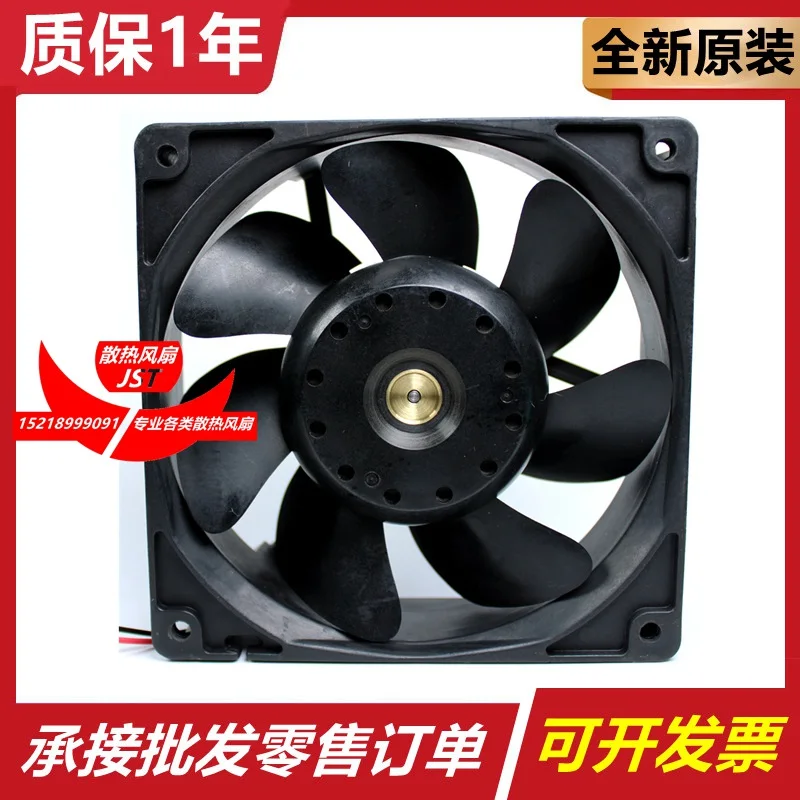 SANYO DENKI 109R1224H101 DC 24V 0.25A 120x120x38mm 2-Wire Server Cooling Fan