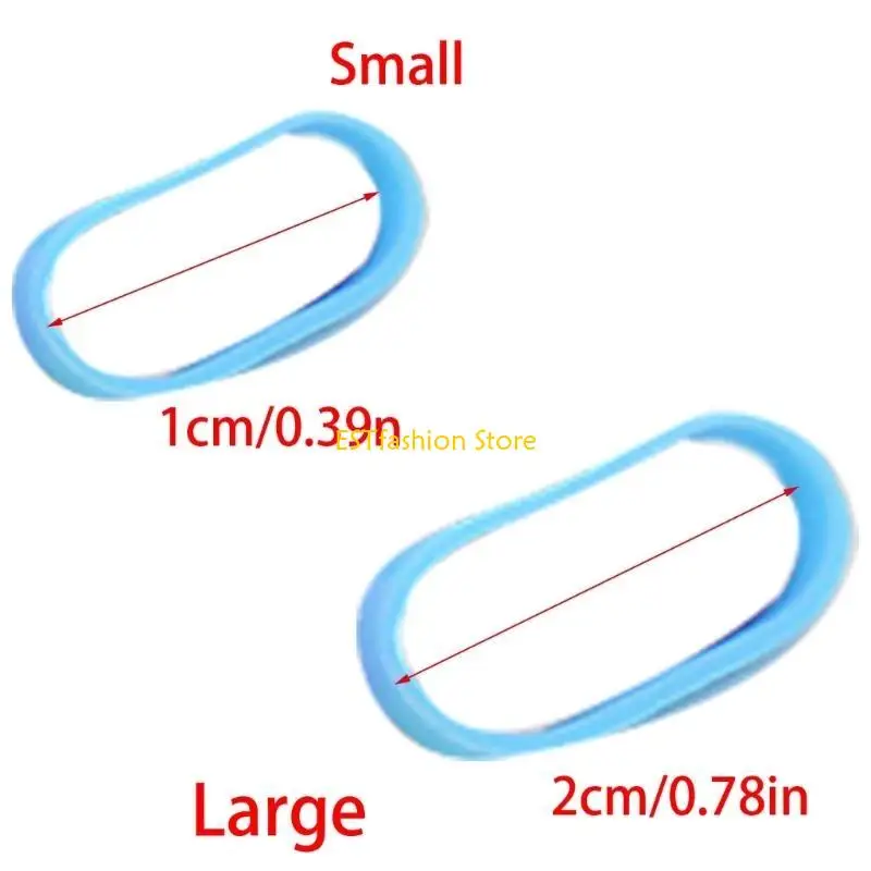 Y5GC Strong Secure Hair Ties Flexible Hair Elastics Rubber Bands For Various Hairstyles For Women and Children All Matching
