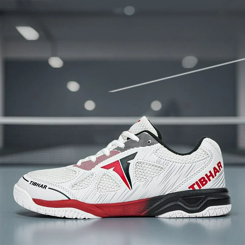 

2026 Professional Table Tennis Shoes For Men Women Comfortable Badminton Shoes Couples Anti-Slip Indoor Court Shoes Unisex Size