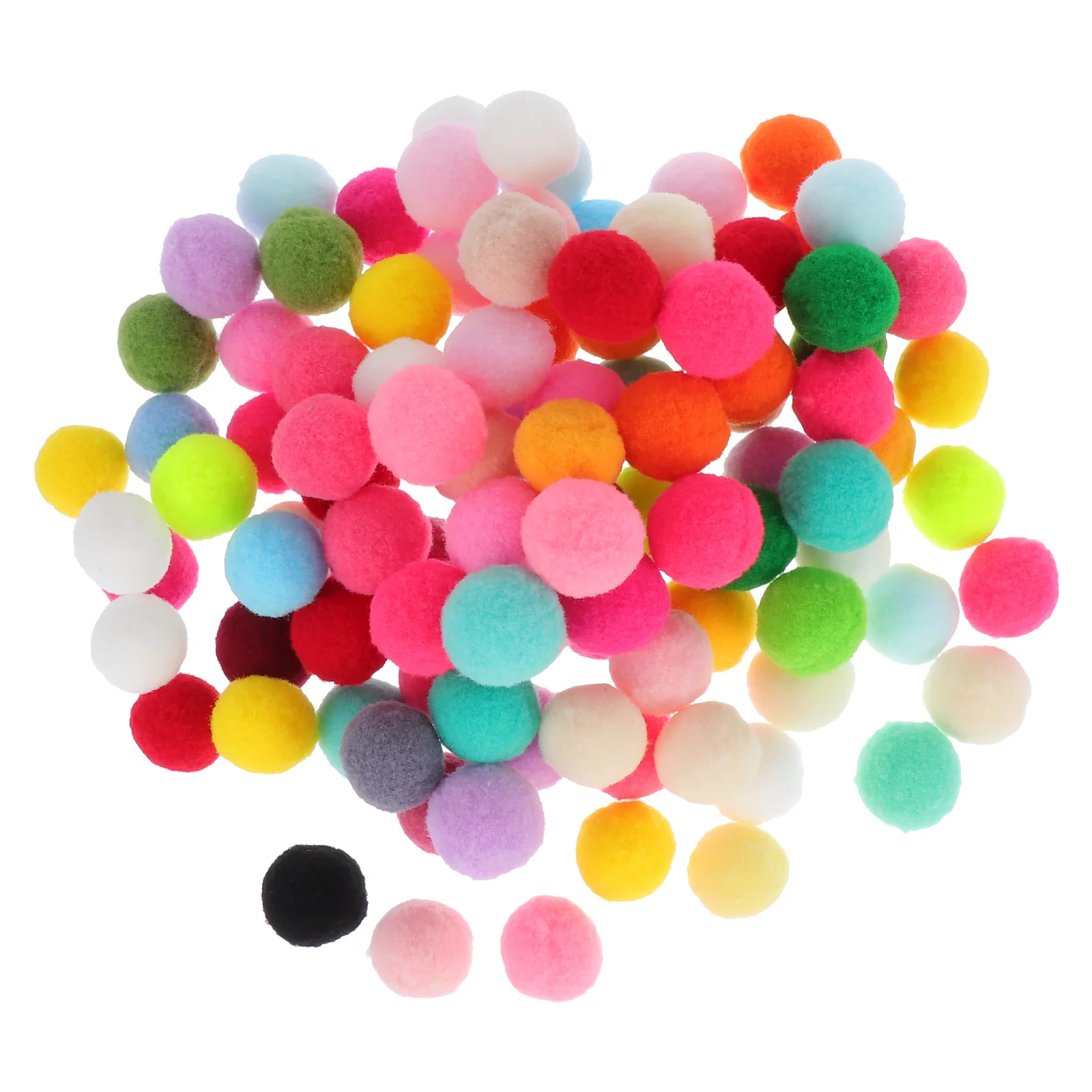 

100 Pcs Cat Toy Ball Pet Balls Interactive Plush Molar Plaything Bite Resistant Training Toys Chew Supplies Bouncing