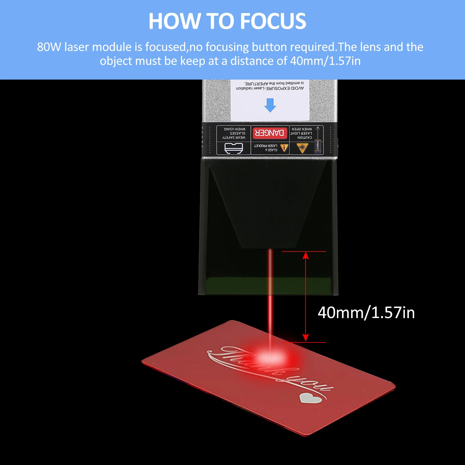 450nm Laser Module Adjustable Focal Length High Speed Laser Engraver Cutter 3D Printer for CNC Laser Cutting Machine Tools