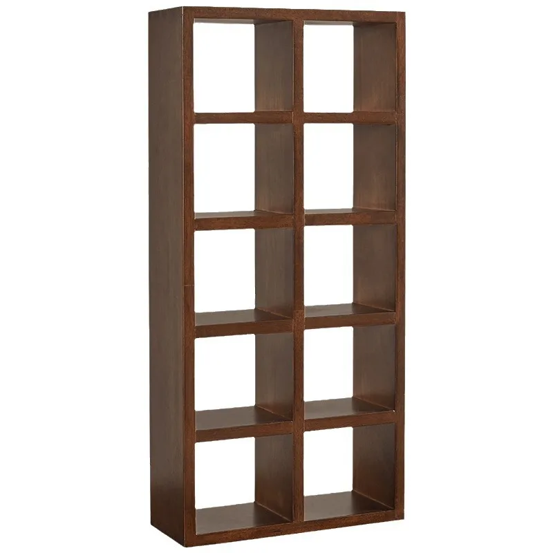 

Wooden Solid Wood Rack, Desktop Tea Set, Nordic Kitchen, Water Cup, Duobao Pavilion, Display Grid