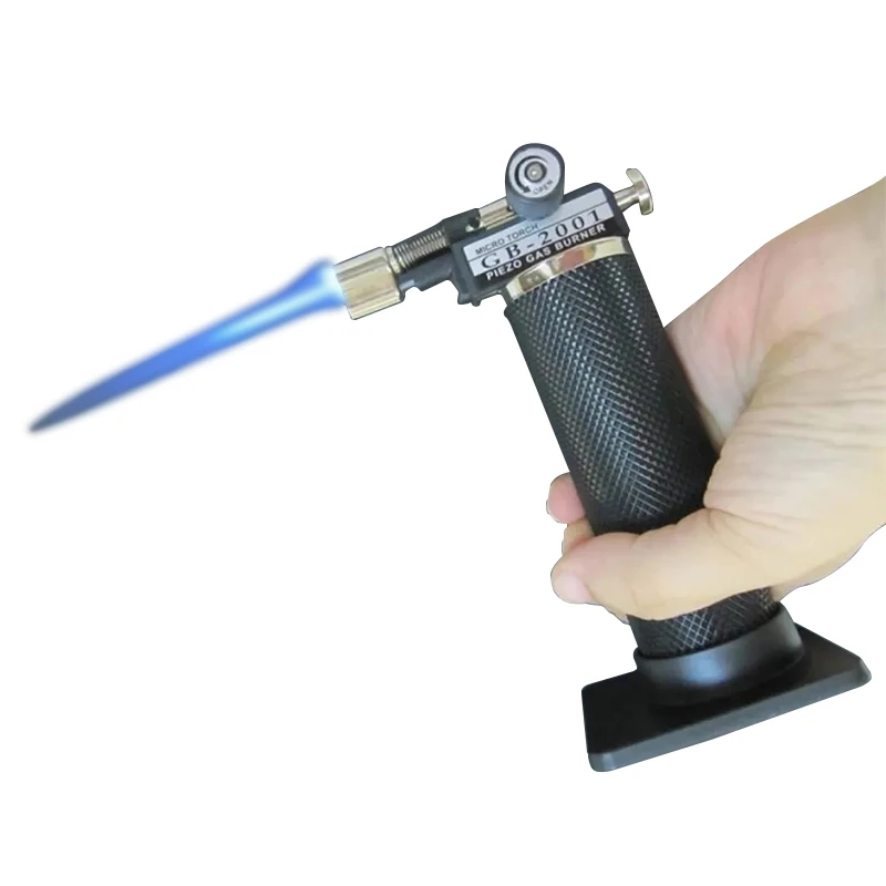 PRINCE GB-2001 Piezo Electric Micro Blow Portable Handheld Torch Lighter Butana Gas Torch Welding untuk Perhiasan Perbaikan