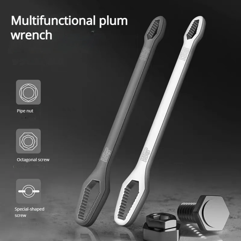 8-24mm Universal Torx Wrench Multifunctional Self Tightening Adjustable Double  Movable Wrench Repair Multipurpose Hand Tool