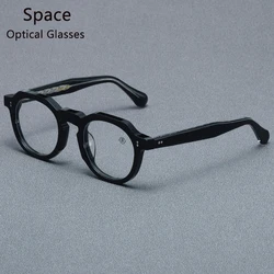 Pure handmade oval acetate glasses frame women optical eyewear Reading glasses for men high quality personalized eye glasses