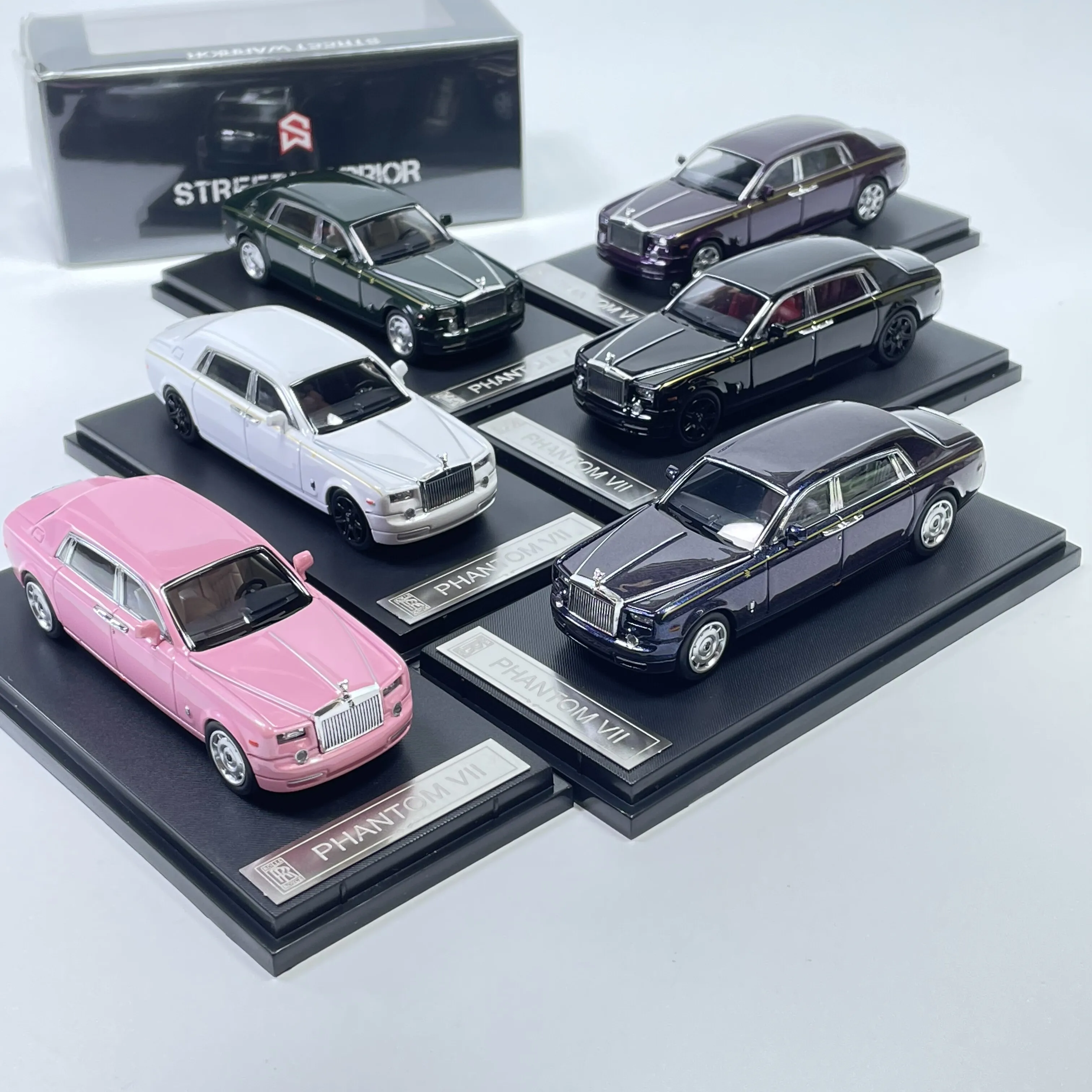 SW Phantom Seventh Generation Phantom 1:64 Alloy High-End Simulation Car Model Collection Ornament