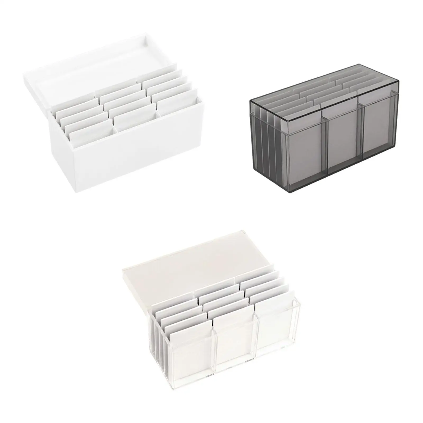 Acrylic Eyelash Storage Box,Large Capacity for Beauty Salon,Personal Makeup Display Container Eyelash Holder Lash Display Case