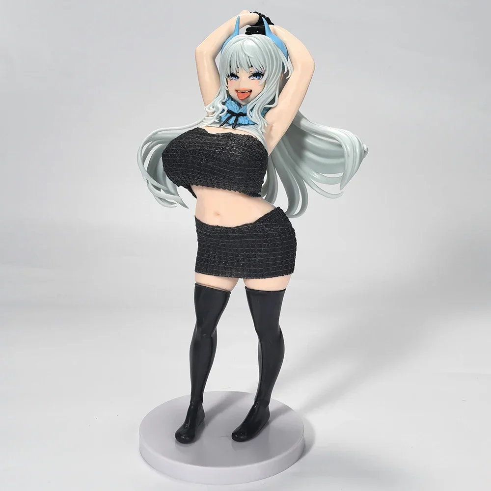 Q-six Alp anime Figure Japanese Hentail Anime Lechery Sexy Girl  Figure 26cm PVC Statue room models Decoration birthday Toy Gift