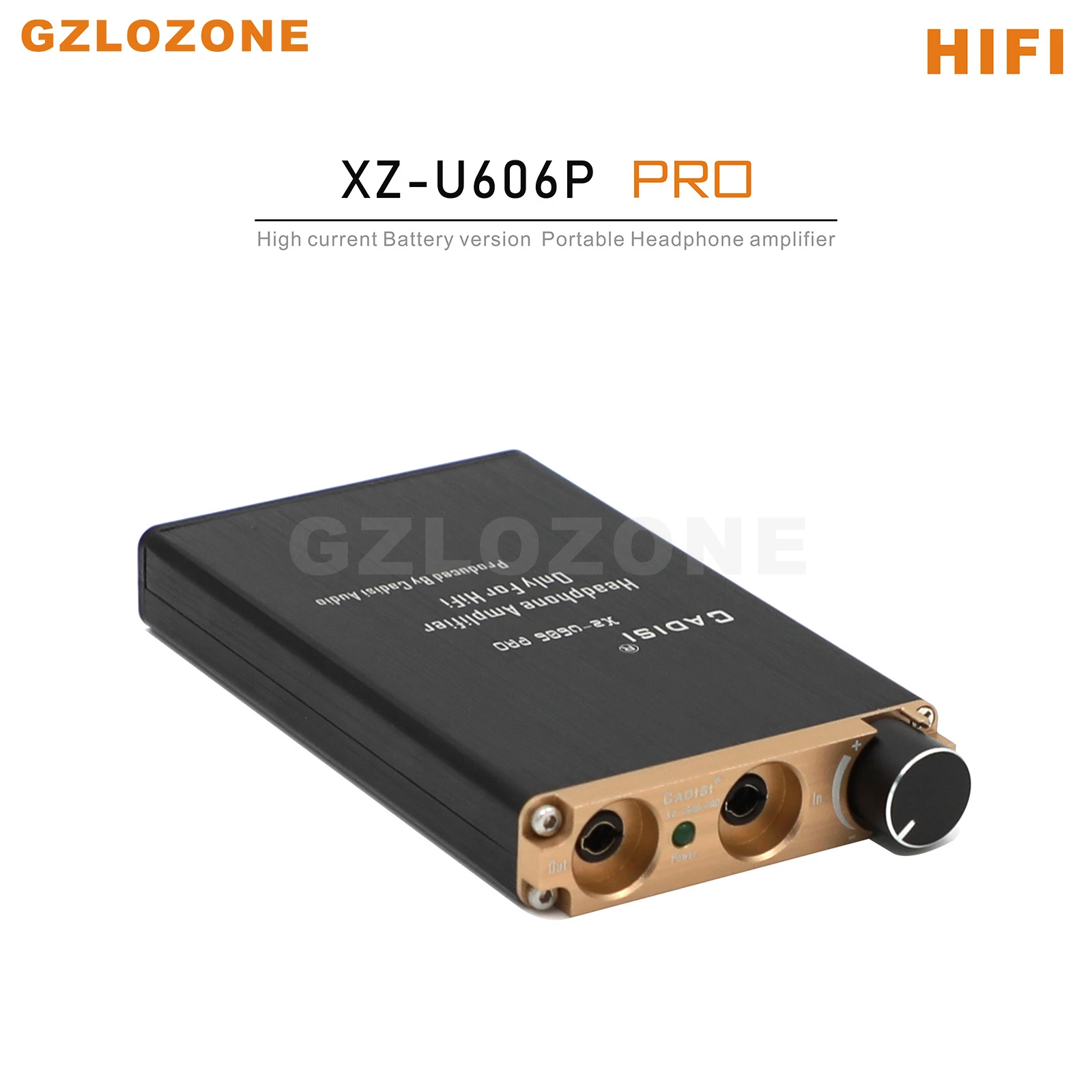 

Портативный Hi-Fi усилитель для наушников XZ-U606P Pro