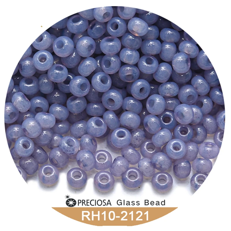 Preciosa Rocailles Seed Beads Round 10/0 Beads 2.3 Mm Kolorowe szklane koraliki o jednolitym rozmiarze do wyrobu biżuterii — zdjęcie 4