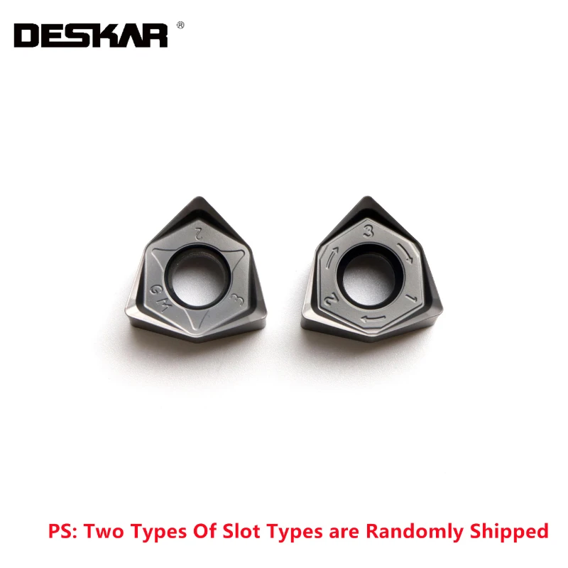 

10pcs Deskar Wnmu080608en-gm Lf6018 Milling Cutting Cutter Carbide Inserts Lathe Turning Tools For Stainless Steel