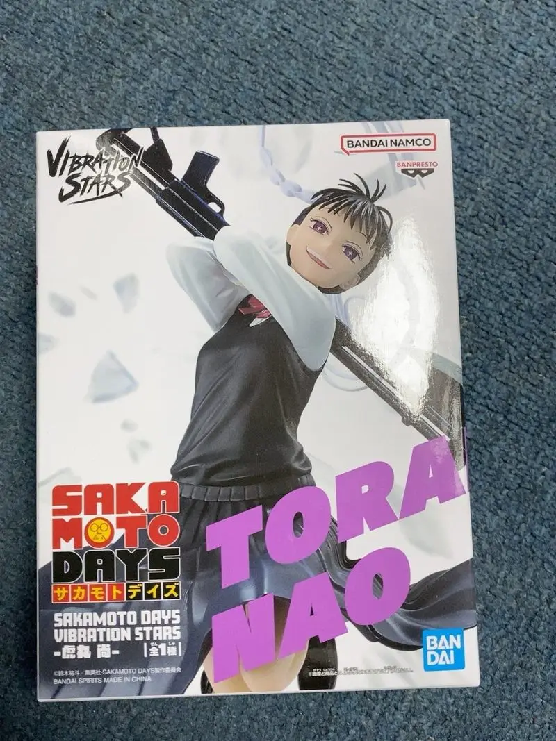

Genuine BANDAI BANPRESTO VIBRATION STARS SAKAMOTO DAYS Toramaru Nao PVC about 14cm Figure Anime Model Toy Gift
