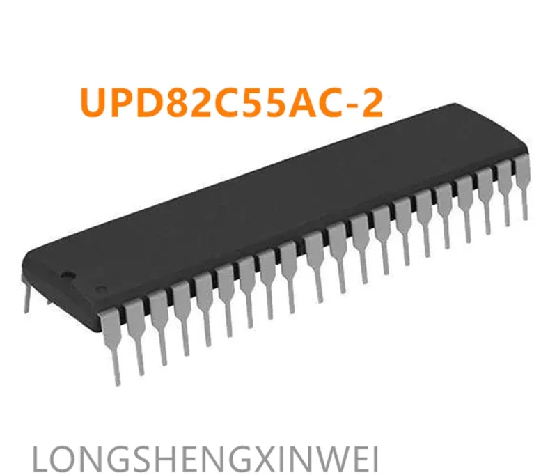 1PCS New Original UPD82C55AC-2 D82C55AC-2 DIP-40 SCM Interface Extension