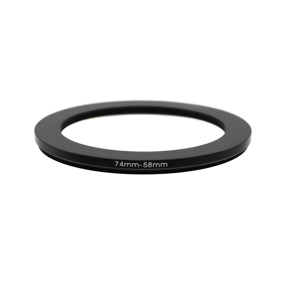 Adattatore per filtro ad anello Step-Down da 74mm-58mm da 74mm a 58mm 74 - 58mm per fotocamera
