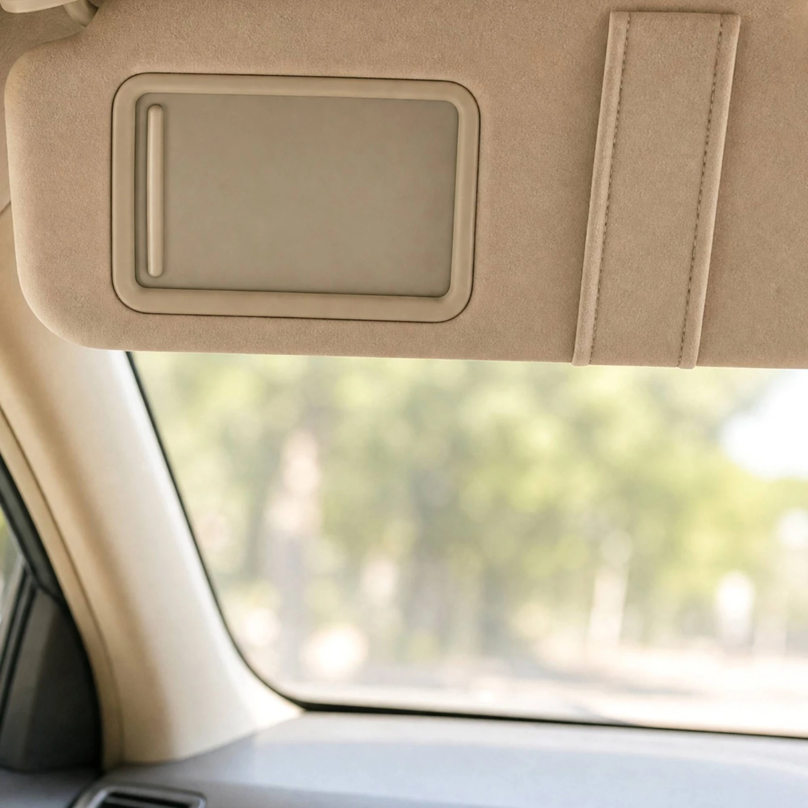 Car Accessory Padded Replacement Car Sun Visor Auto Interior Accessory Slim for Everyday Commuting, Road Trips