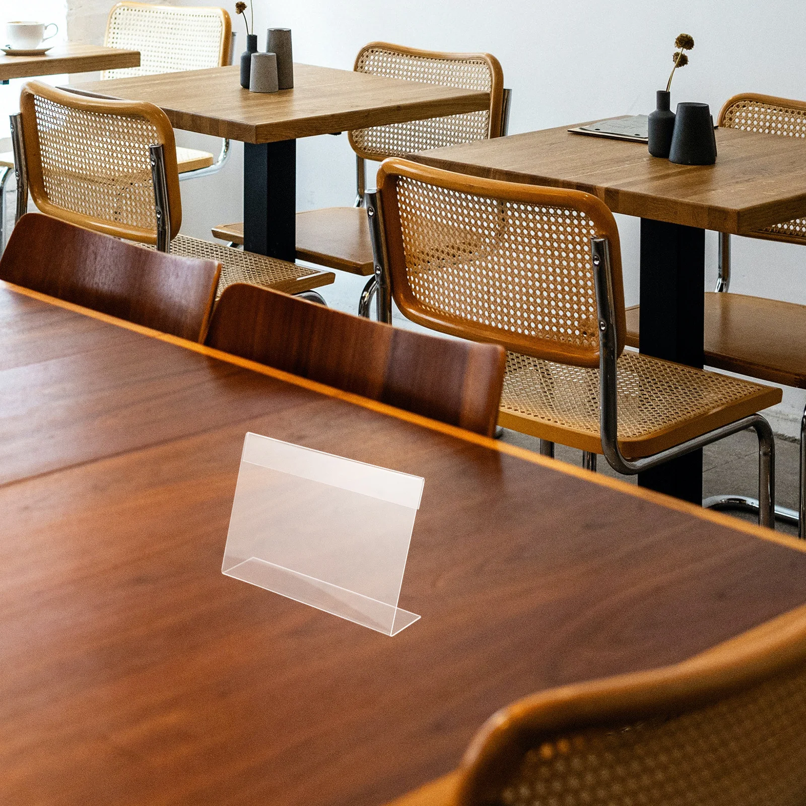 3Pcs Vertical Sign Stand Sturdy Price Display Holder for Business Shops Fruit Label Advertising Promotional Signs