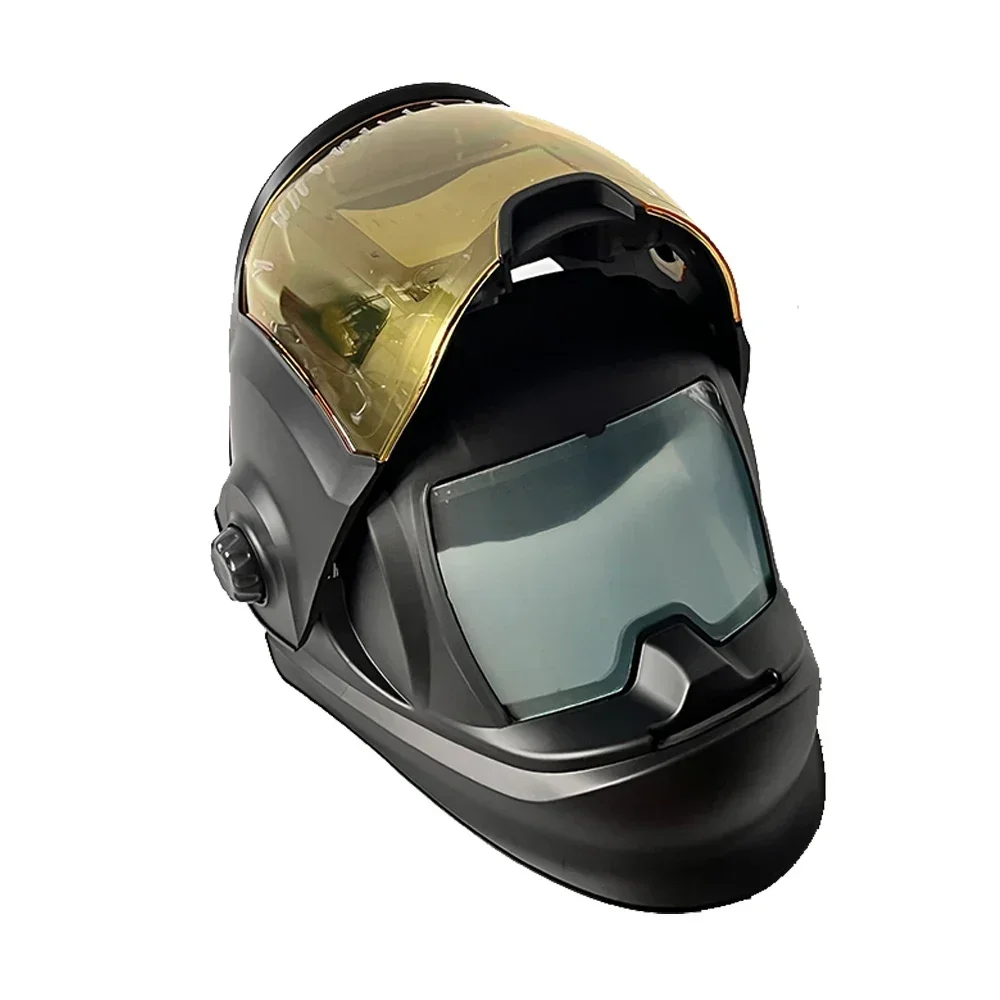 

2026Recharge Battery CE Auto Darkening Welding Helmet with Air Filter