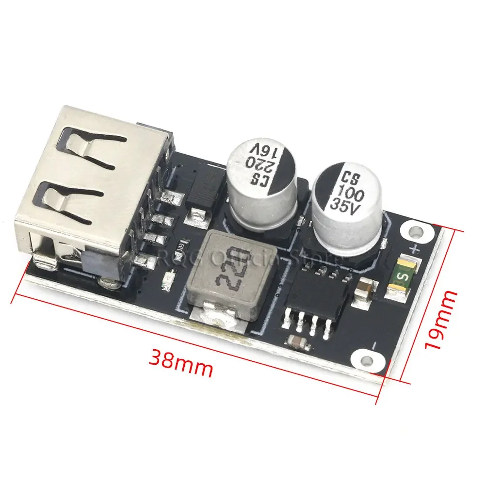 QC3.0 QC2.0 USB DC-DC Buck Converter Charging Step Down Module 6-32V 9V 12V 24V to Fast Quick Charger Circuit Board 3V 5V 12V