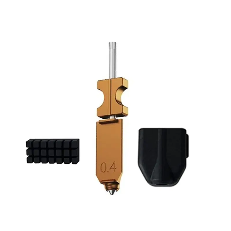 For Quick Detachable Nozzle For Flashforge AD5X 0.4MM Hotend Noveau Brush Silicone Cover Kit With Brush Sleeve Top-Rated