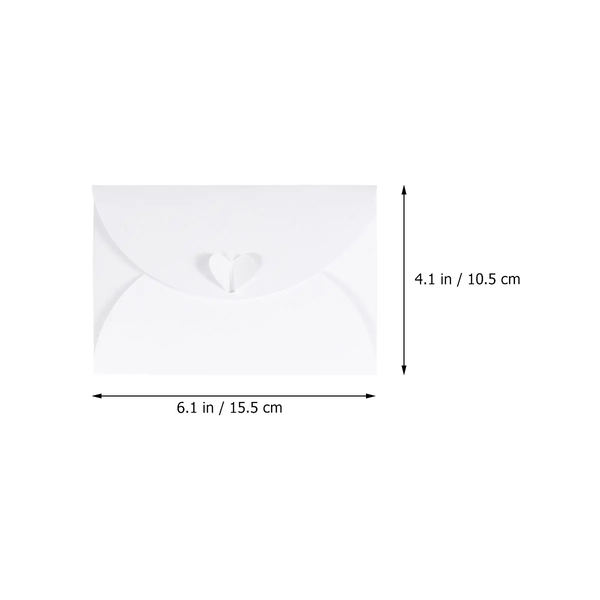 

20PCS Mini Envelopes Greeting Cards White Photo Letter Delicate Stationery Gift Card Natural Paper Printing Products