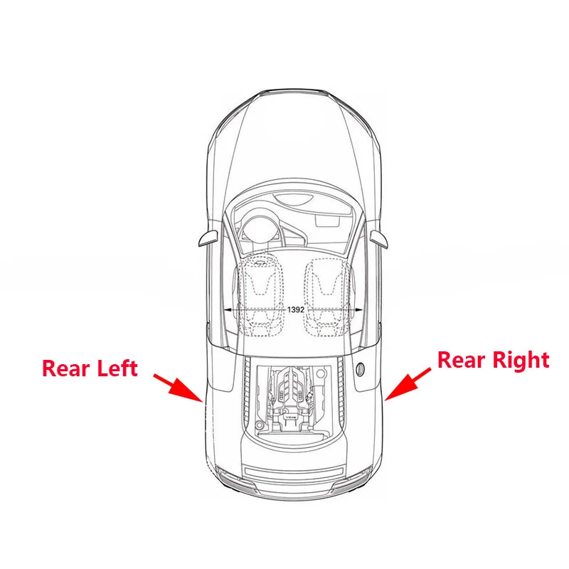 Rear Side Window Glass Lifter Switch Button Panel Horn Speaker Trim Cover Frame For Toyota Land Cruiser Prado LC150 2010-2017