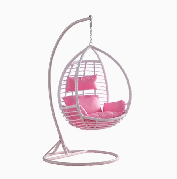 Hanging basket rattan chair adult indoor swing bird\'s nest rocking chair lazy drop chair hammock cradle chair home balcony