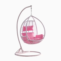 Hanging basket rattan chair adult indoor swing bird's nest rocking chair lazy drop chair hammock cradle chair home balcony