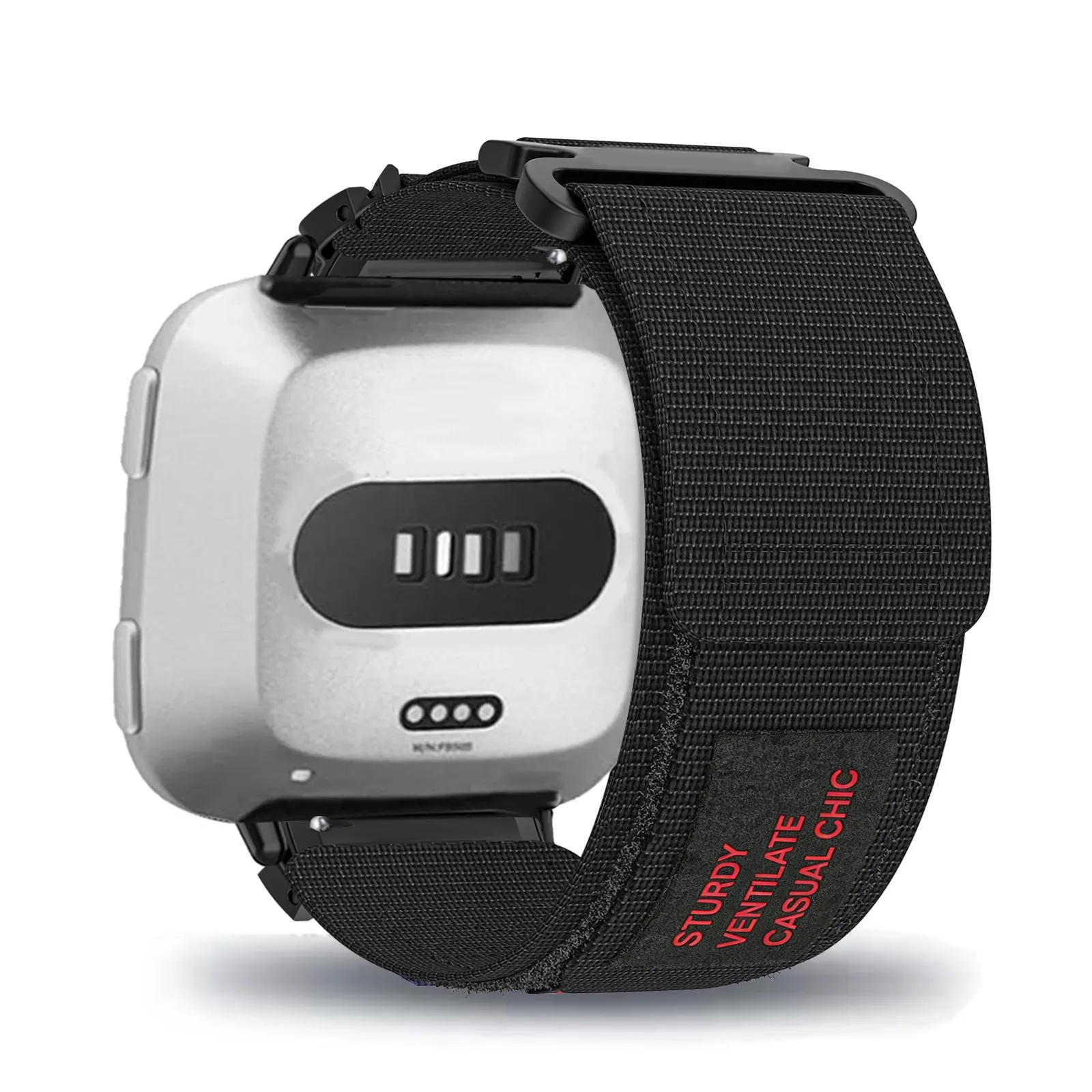 

Nylon Velcro Bands for Fitbit Versa 2/Versa/Versa Lite/Versa SE Strap for Men and Women