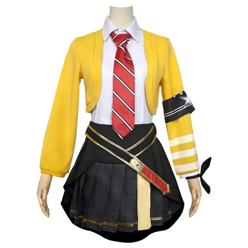 Proyecto Sekai colorido escenario hazaña Saki Tenma Cosplay ropa linda para niñas ropa de Anime Halloween carnaval juego de rol Un ujfj