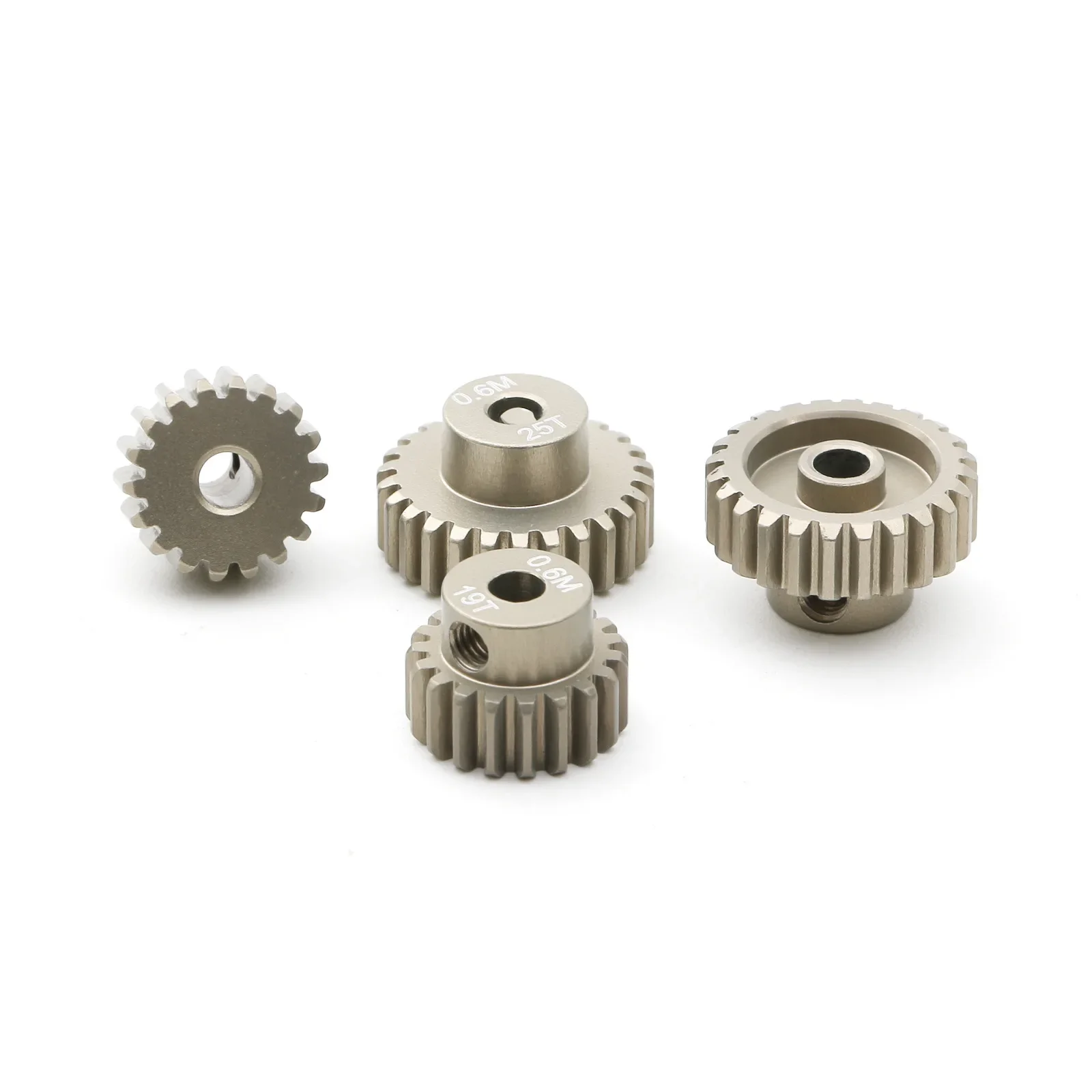 Metal 18T 19T 24T 25T Pinion Gear Moter Gear for Tamiya TT01 TT02 TB02 TA05 RC Car Upgrade Parts Accessories