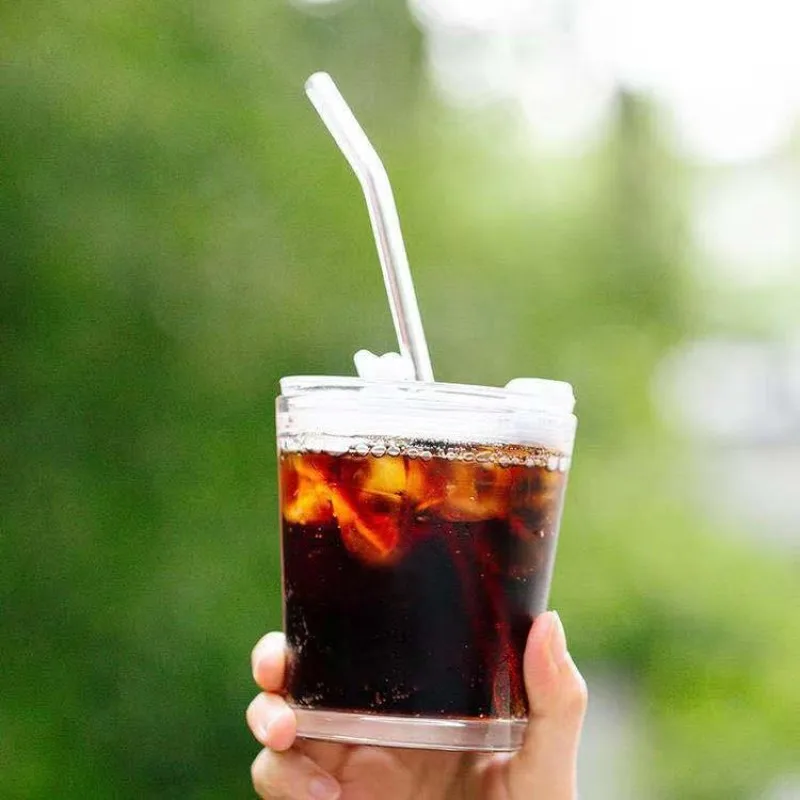 

Portable Cold-Brewed Refreshing Water Cup in a Glass Cup - The Ultimate Must-Have for On-the-Go
