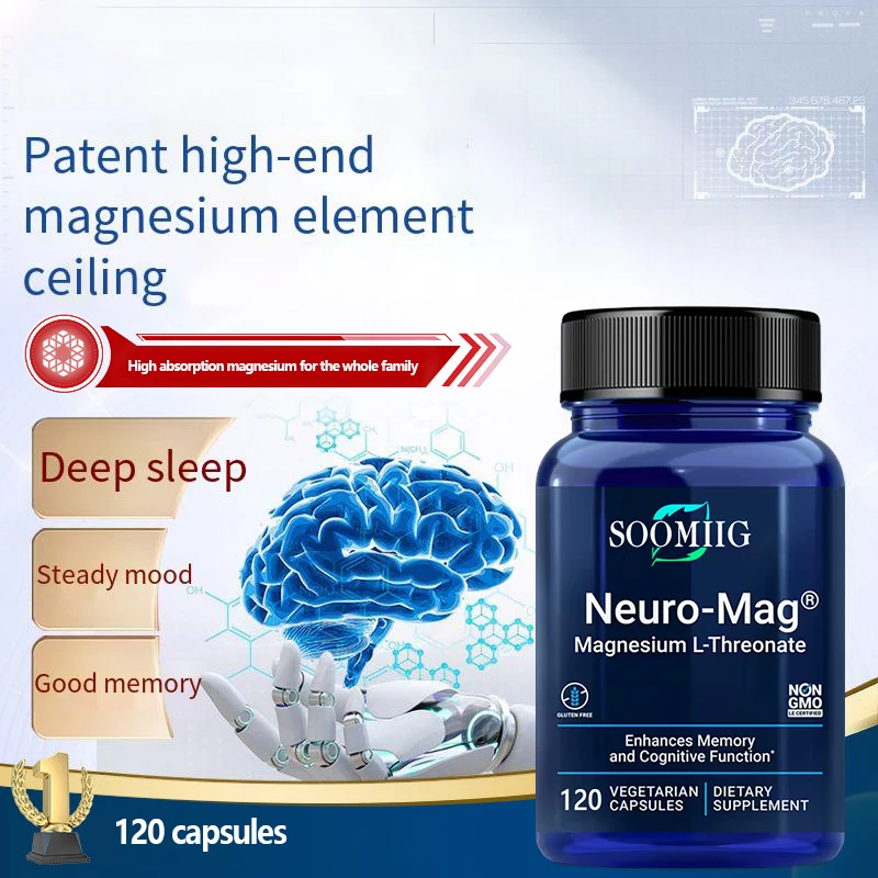 Magnesium Threonate promotes magnesium absorption to support brain health, memory and overall cognitive function